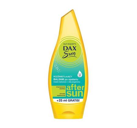 Dax Sun Rozświetlający Balsam po opalaniu Masło Kakaowe+Olej Arganowy 175ml