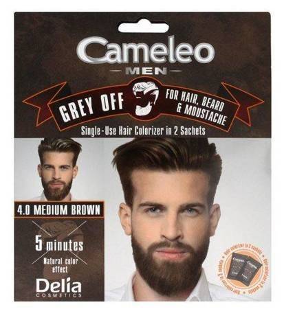 Delia Cameleo Men Farba do brody i wąsów 4.0 Średni brąz