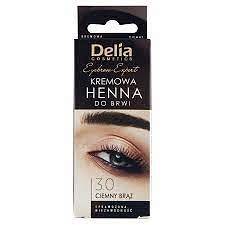 Delia Henna do brwi w kremie nr.3.0  Ciemny brąz