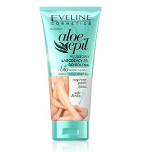 Eveline Aloe Epil Łagodzący Żel do golenia aloesowy - nogi,ręce,bikini,pachy 175ml
