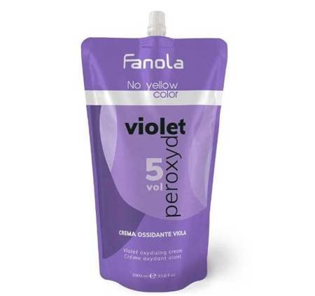Fanola No Yellow Violet Oxy Krem 5vol1,5% 1000 ml